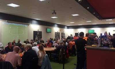 FANS IN THE HEGARTY SUITE